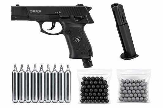 Pack Pistola Traumatica Scorpion .50